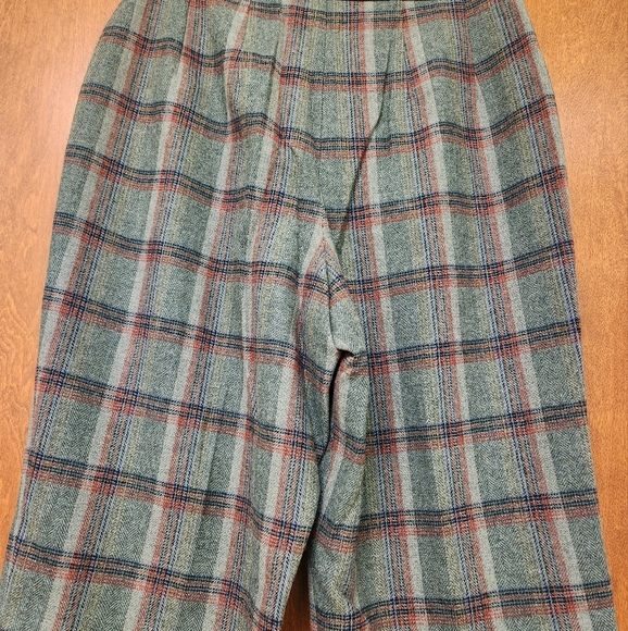 Vintage Pendleton 100% Virgin Wool Trousers Fully Lined Women's Small - Picture 10 of 16